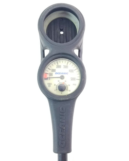 Oceanic Veo Computer Scuba Dive 2 or 3 Gauge Console 5000 PSI Pressure, SPG4