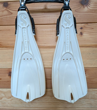 Scubapro Go Travel Open Heel Scuba Dive Snorkel Fins S XS White Small X Small1