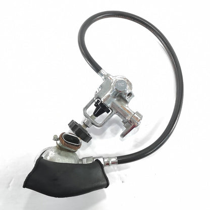 Vintage Water Lung Regulator Set Yoke 1st First Metal 2nd Stage Metal Scuba Dive2