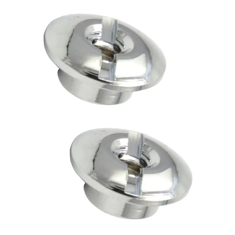2x Scuba Dive Tank Valve Handwheel Nut Stainless Steel 3/16" - 24 Threads K J7