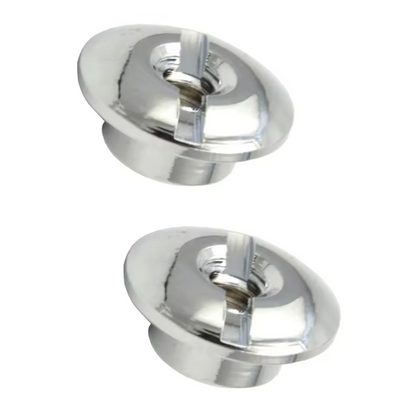 2x Scuba Dive Tank Valve Handwheel Nut Stainless Steel 3/16" - 24 Threads K J7