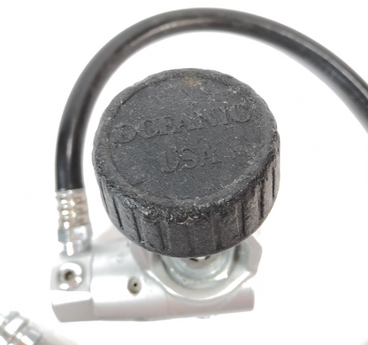 Oceanic Omega 1st First Stage Yoke Scuba Dive Diving Regulator + Inflator Hose2