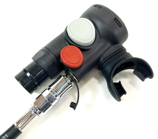 IST IF-O Inflator Octopus for 1" Hose Octo Regulator (Replaces Sherwood Gemini)