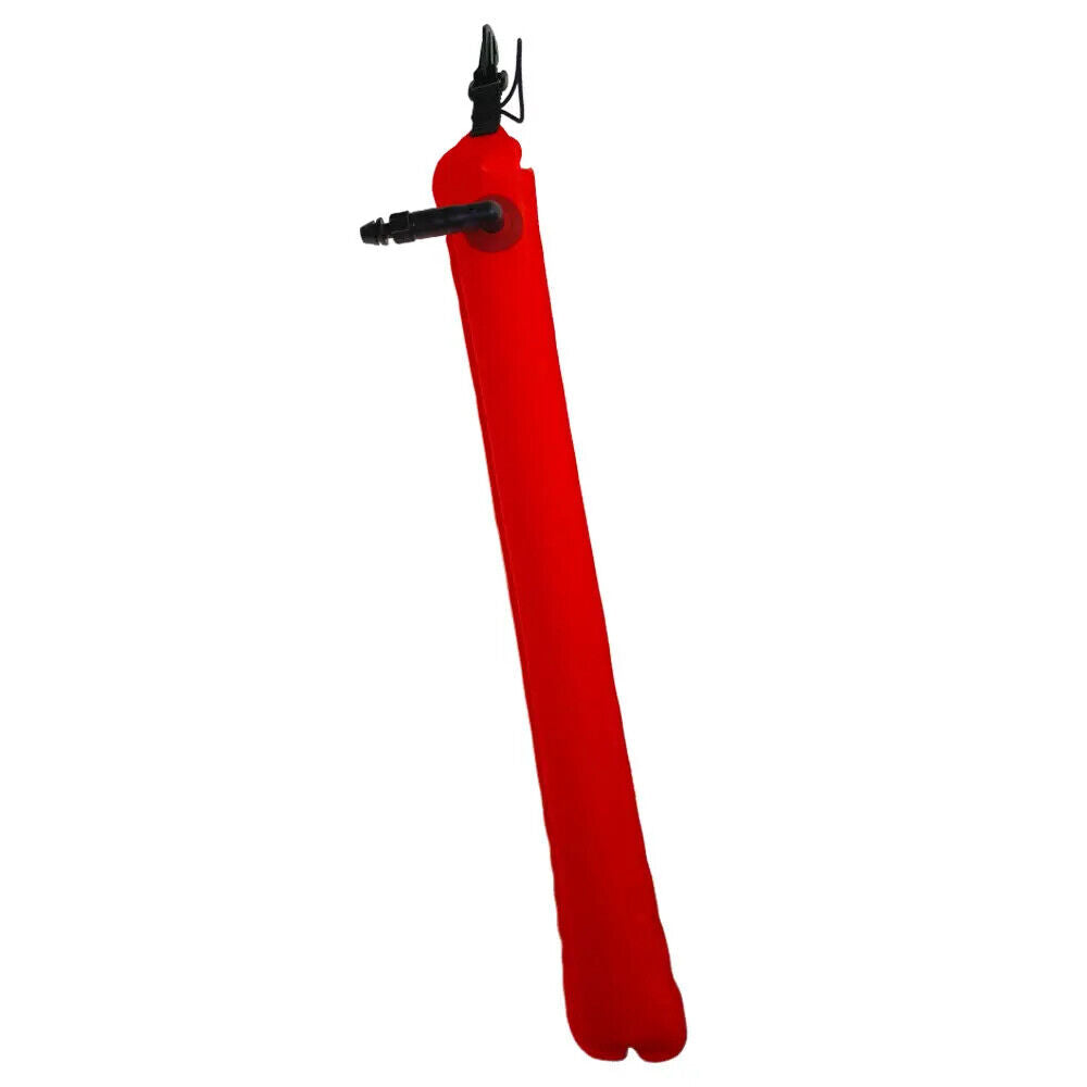 Compact,  2ft - 24" Scuba Dive SMB Signal Marker Buoy Safety Sausage Signal Tube