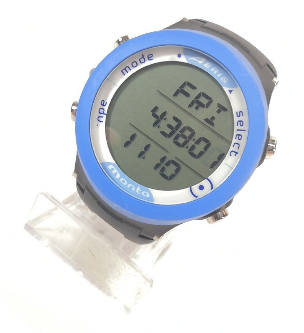 Aeris Manta Blue Wrist Watch Scuba Diving Computer Air & Nitrox            #3695