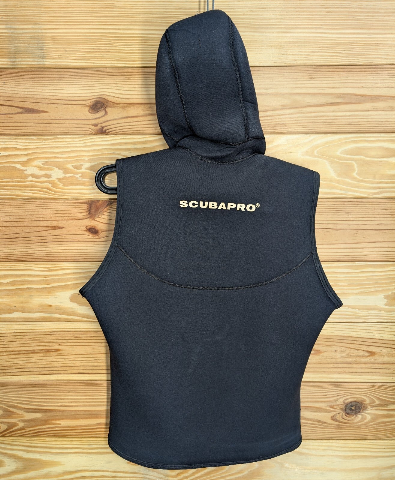 ScubaPro Men's Hybrid Hooded Vest 5mm - 3mm Black Size XL - X Large Wetsuit Hood1