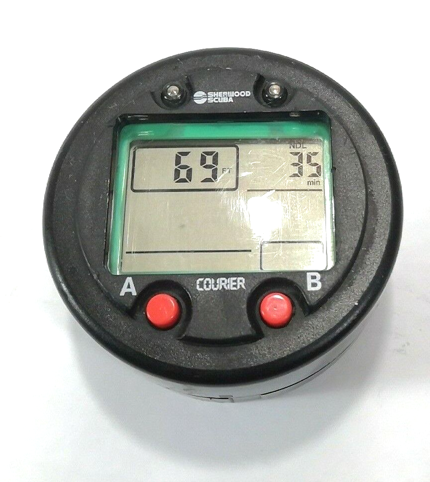 Sherwood Courier CR100 Air Scuba Dive Computer Puck Module Aqua Lung Matrix II 20