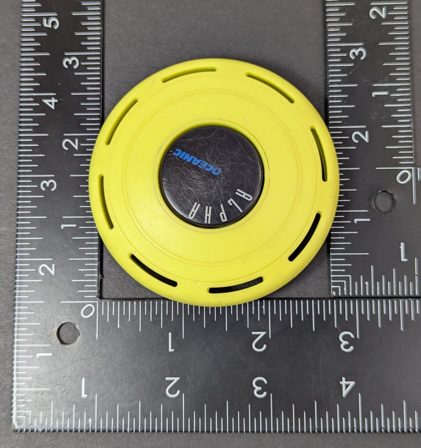 Genuine, OEM Oceanic Alpha Octo Diaphragm Purge Cover Yellow Scuba Dive3