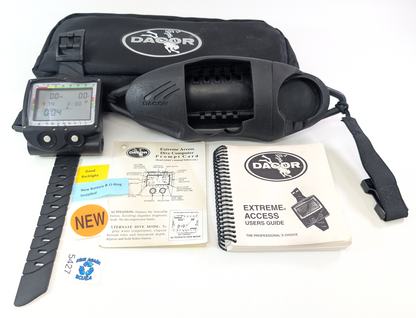 NEW Dacor Extreme Access Wireless Hoseless Scuba Dive Wrist Computer + Case0