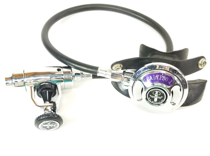 US Divers Aqua Lung Calypso J Regulator Set Scuba Dive 1st & 2nd Stage Vintage2