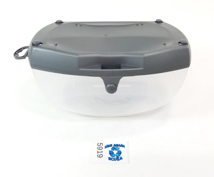 Snowmobile Goggles Mask Storage Case Clear Hard Storage Box1