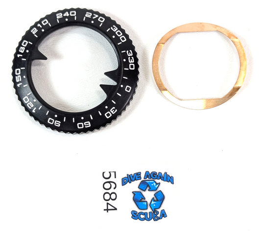 NEW Replacement Compass Module Top Bezel Replaces Oceanic Aeris Sherwood Genesis0