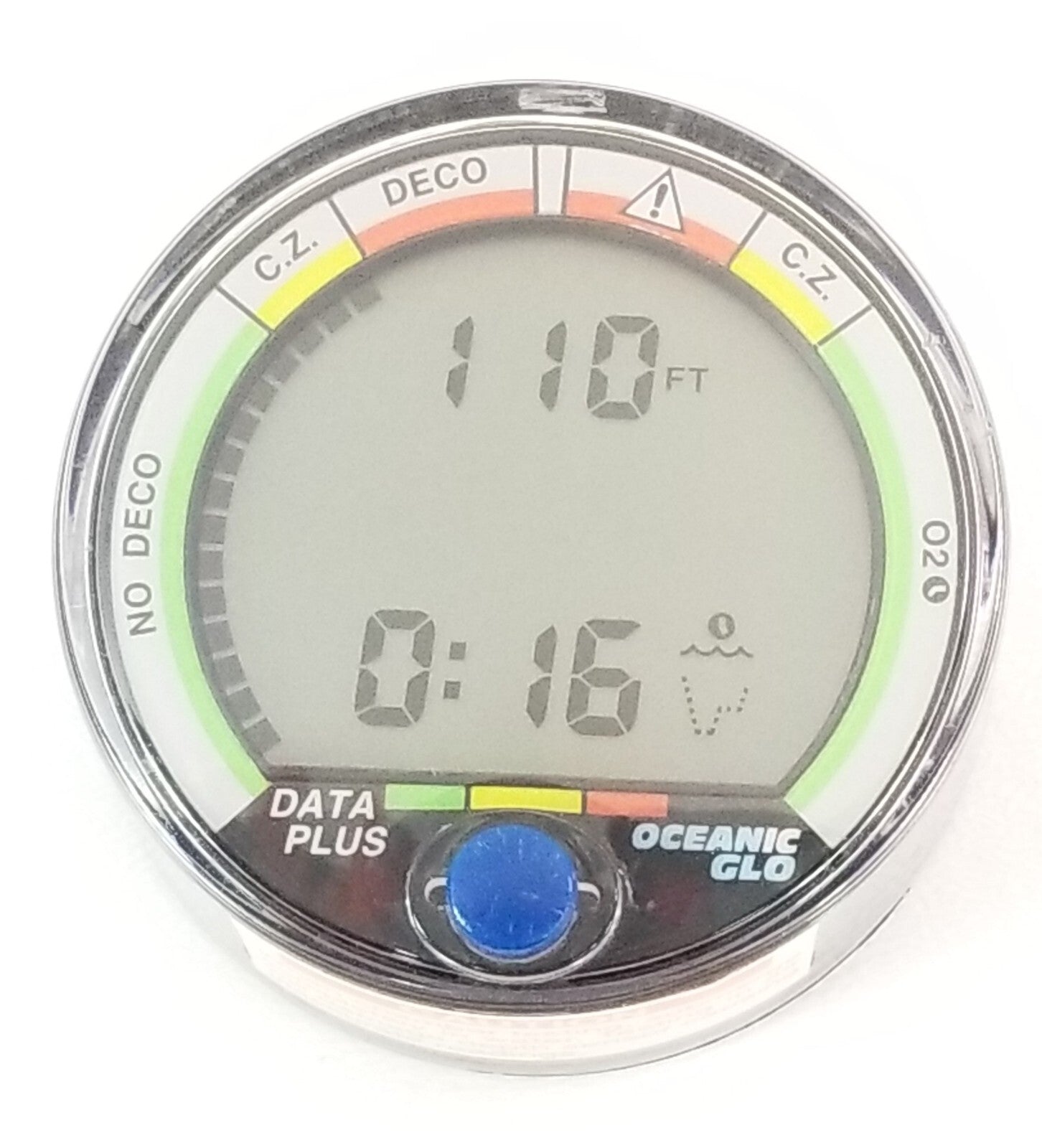 Oceanic Data Plus Air & Nitrox Puck Scuba Dive Computer + Manual EXCELLENT #49891