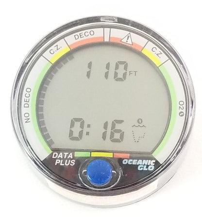 Oceanic Data Plus Air & Nitrox Puck Scuba Dive Computer + Manual EXCELLENT #49891