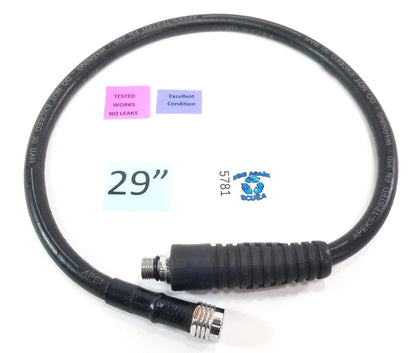 Apeks 29" Regulator Hose with 1/2" Threads Scuba Dive Diving Low Pressure #57810