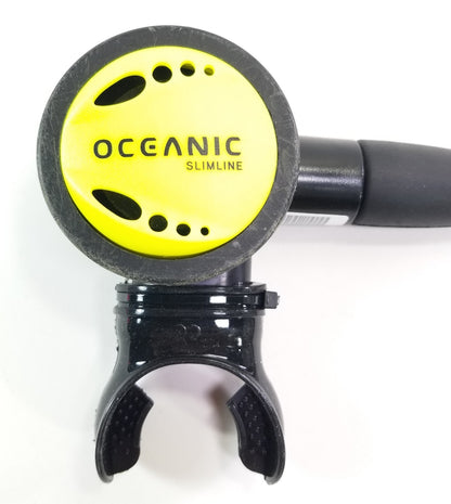 Oceanic Slim Line 2 Yellow Scuba Dive Octo Octopus 2nd Stage Regulator Slimline1