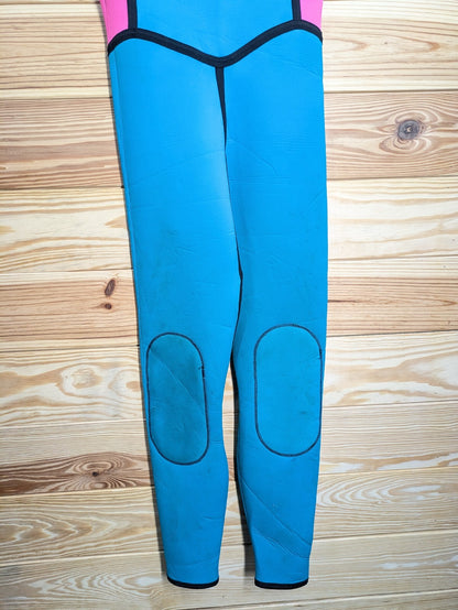 2 Piece Body Glove Farmer John Blue Pink Women's Full Wetsuit M 12 Scuba Dive10