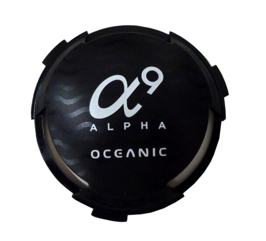 Genuine / OEM Oceanic Alpha 9 Diaphragm Purge Cover Blue / Black Scuba Dive