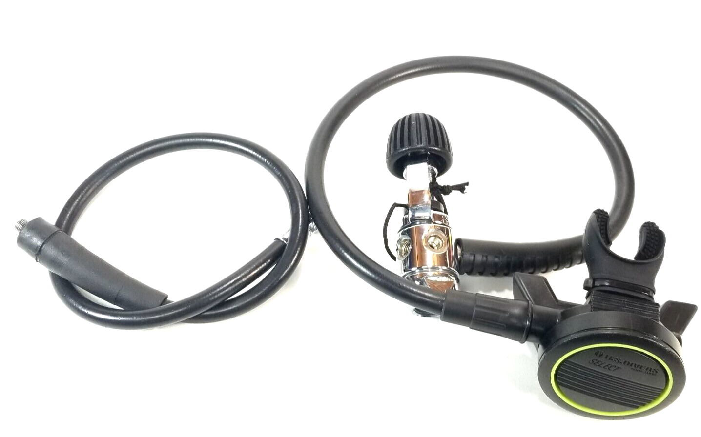 US Divers Aqua Lung Select Regulator Set Scuba Dive 1st & 2nd Stage Yoke8
