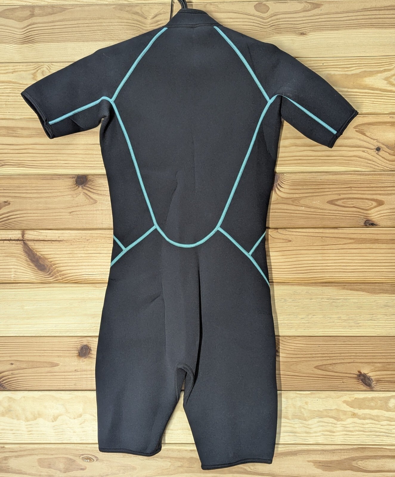 SeaSkin Women's 3mm Shorty Size Large Scuba, Dive, Surf WetSuit Blue / Black8