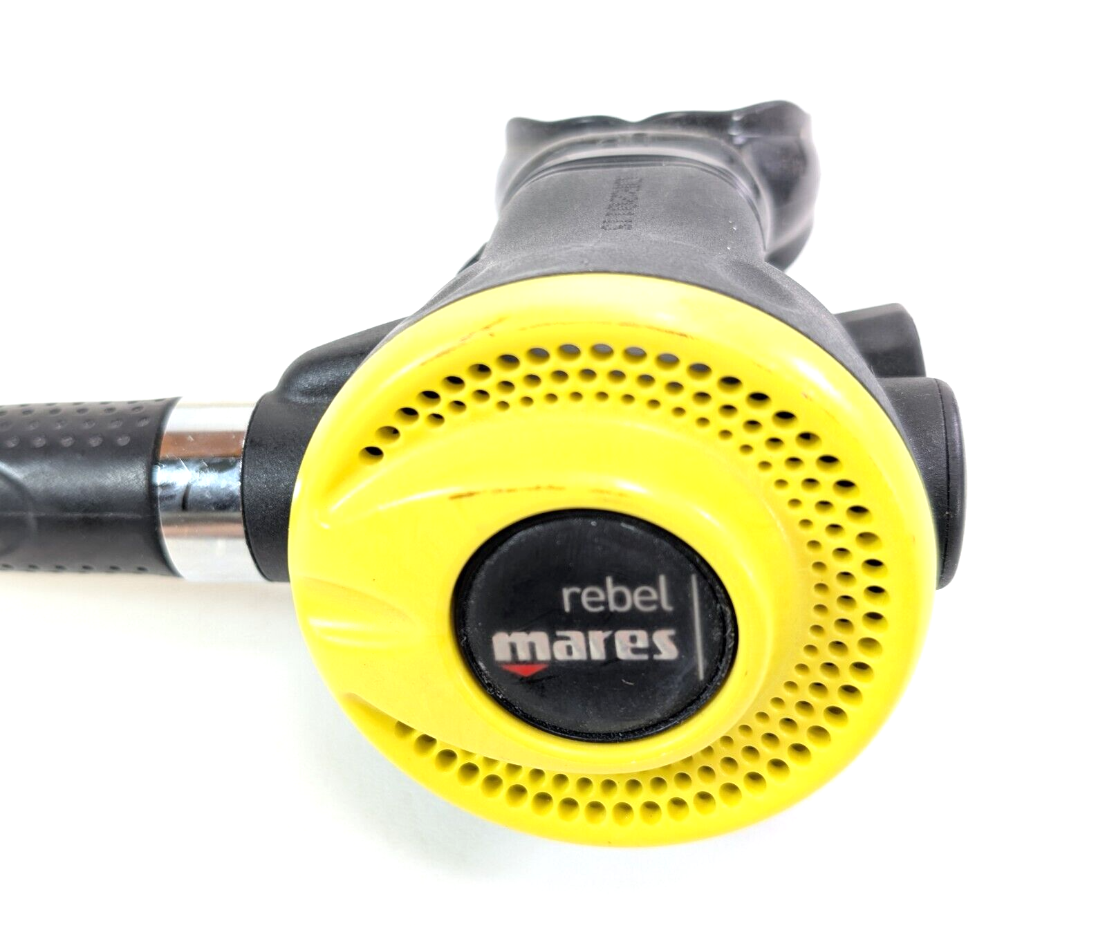 Mares Rebel MR12 Complete Scuba Diving Regulator Set Yoke 1st, 2nd Stage Octo4