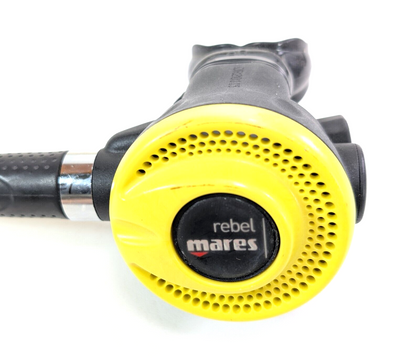Mares Rebel MR12 Complete Scuba Diving Regulator Set Yoke 1st, 2nd Stage Octo4
