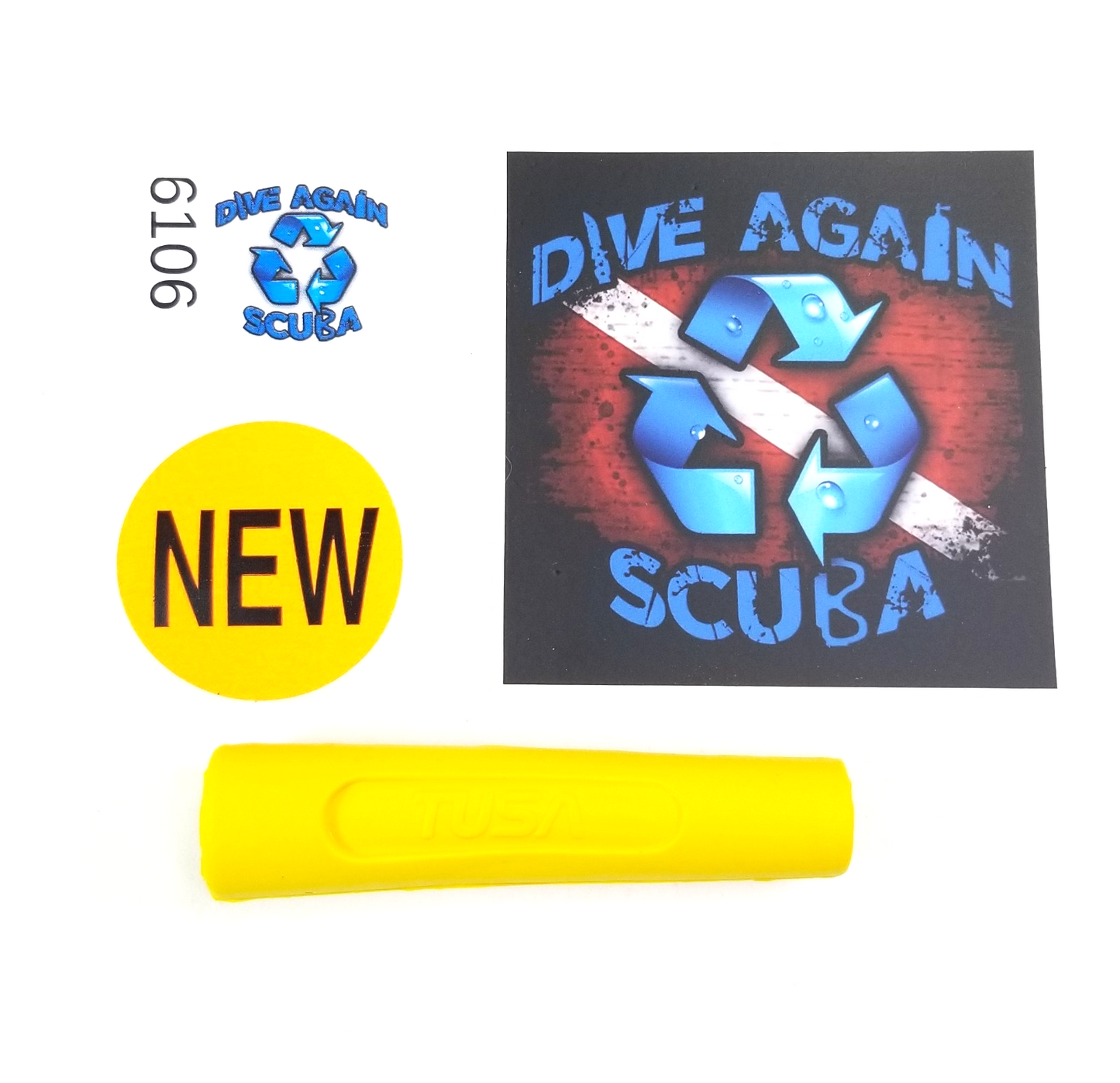 TUSA Scuba Dive Hose Protector Cover Sleeve Low Pressure Regulator Octo Yellow0