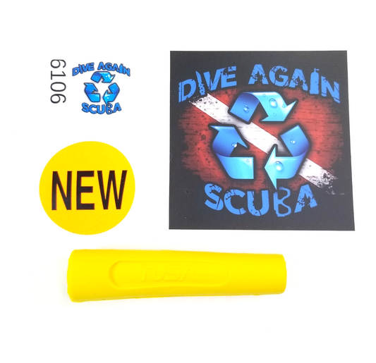 TUSA Scuba Dive Hose Protector Cover Sleeve Low Pressure Regulator Octo Yellow0