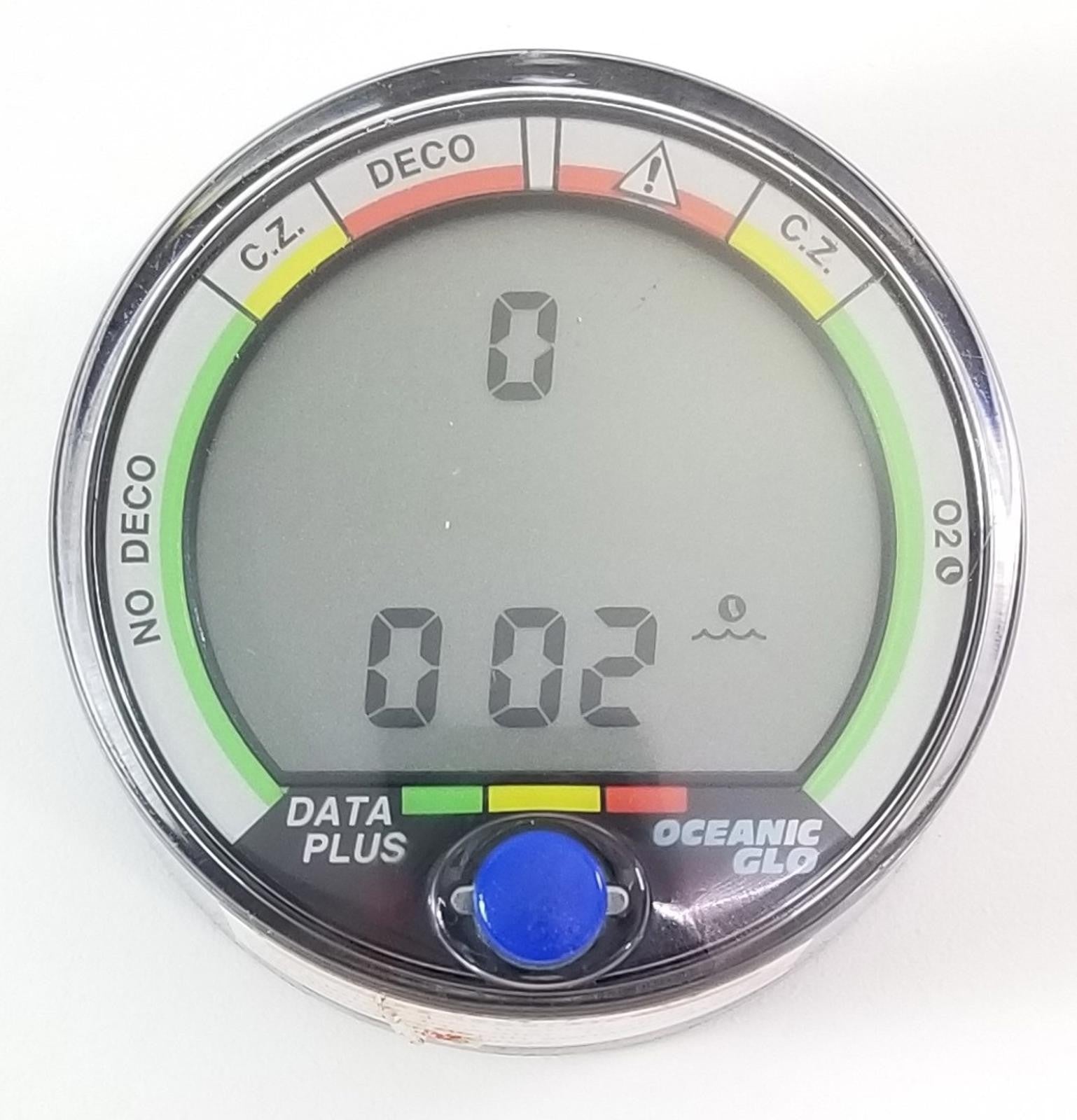 Oceanic Data Plus Air & Nitrox Puck Scuba Dive Computer + Manual EXCELLENT #58242
