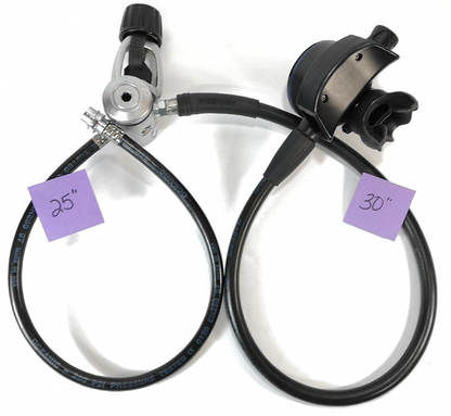 Oceanic Delta 2 Scuba Dive Regulator Set Yoke 1st Stage Adjustable Balanced 2nd3