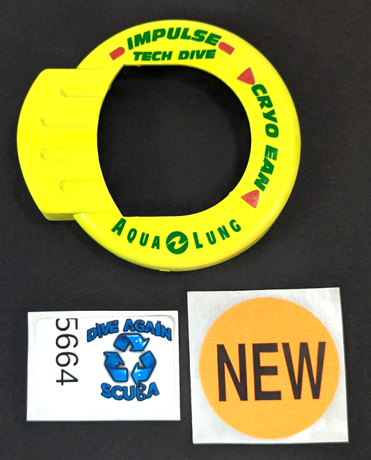 Aqua Lung Impulse Cryo EAN Front Bezel Ring 2nd Stage Tech Dive Scuba Regulator0