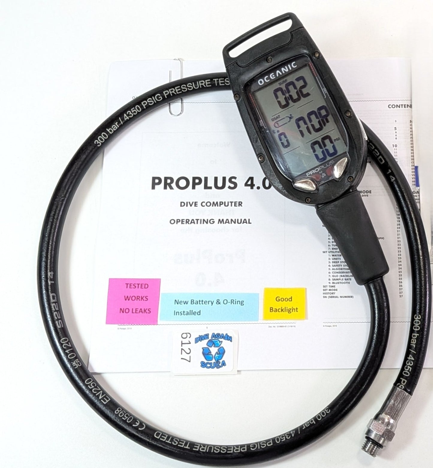 Oceanic Pro Plus 4.0, Bluetooth, Air Integrated, Nitrox Scuba Dive Computer 41