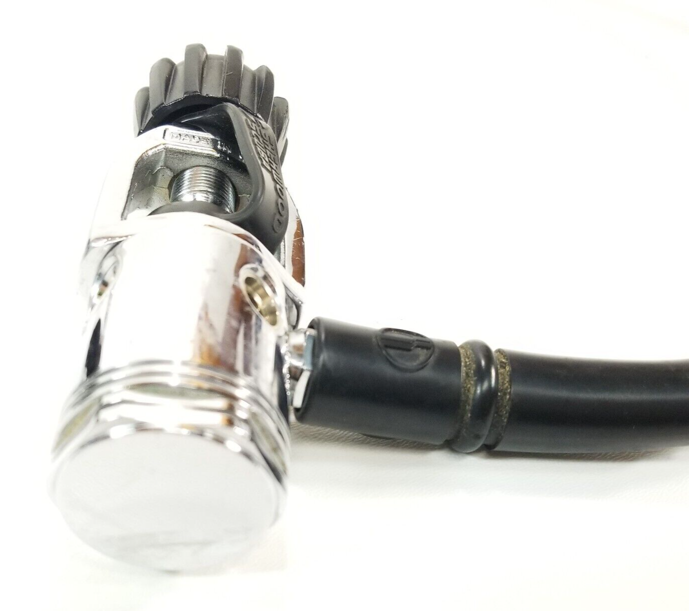 Sherwood Brut Scuba Dive Regulator Set Yoke, 1st & 2nd Stage + Inflator Hose8