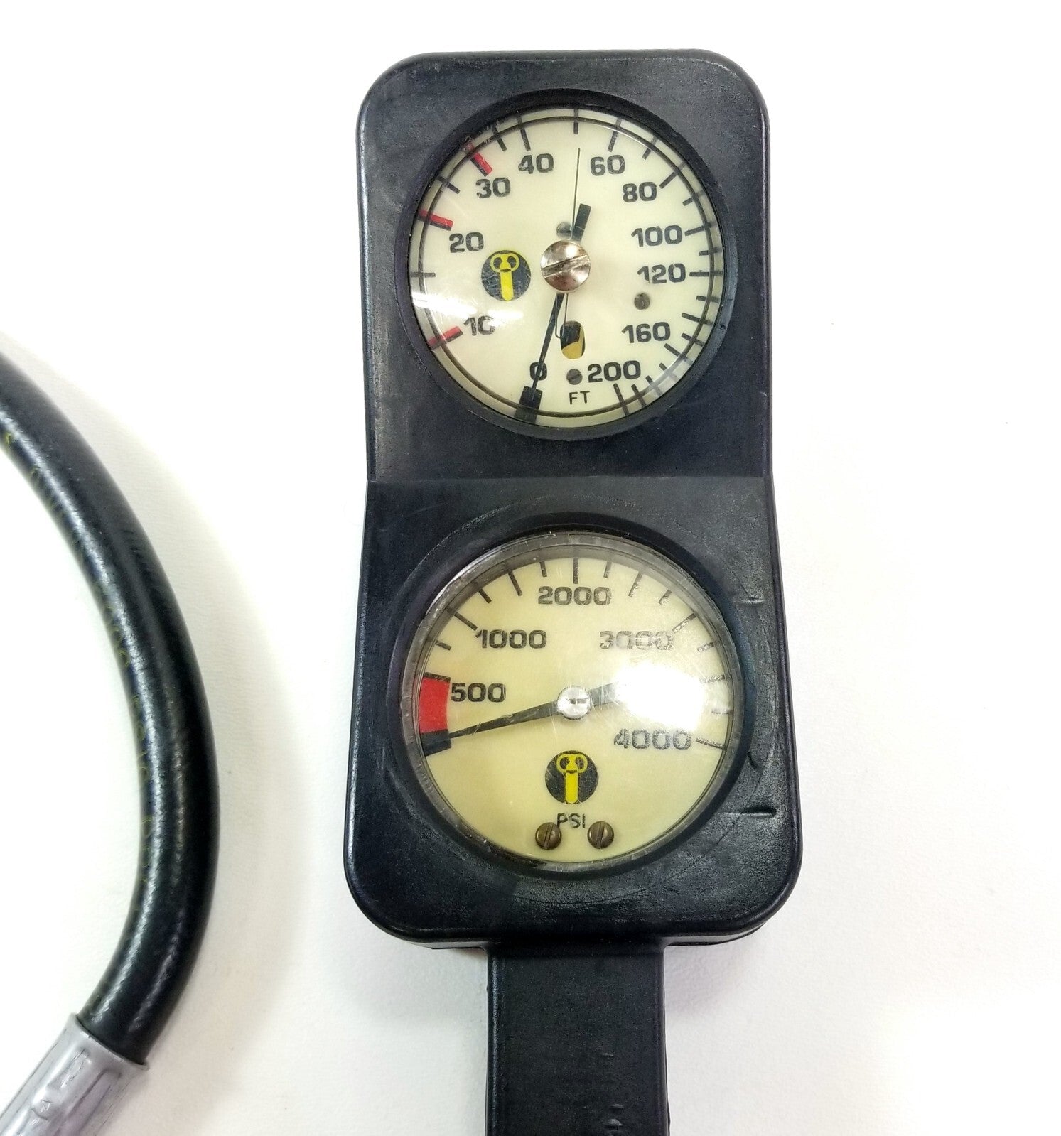 US Divers Pivot Scuba Navigator 2 or 3 Gauge Complete Console SPG, Depth2