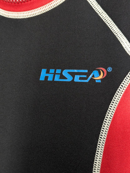 HiSea Full Red Kids Children's 2.5mm Wetsuit Scuba Dive Snorkel Size 4 Girl Boy10
