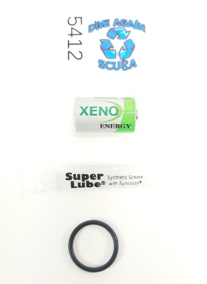 US Divers Scan 5 Battery Kit with O-Ring & Grease for Scuba Dive Computer2