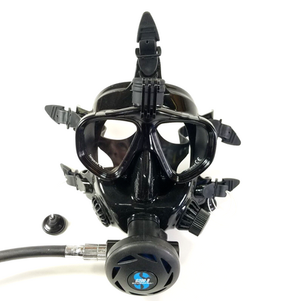 Full Face Scuba Dive Mask Fits ALL Scubapro 2nd Stage Regulators S600 G250 R1904