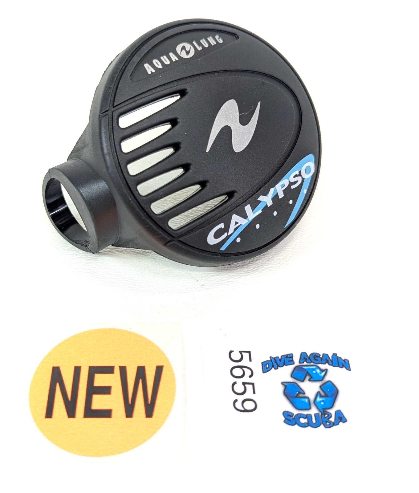 Aqua Lung Calypso, Titan Diaphragm Cover Front Button Regulator Scuba Dive #56590
