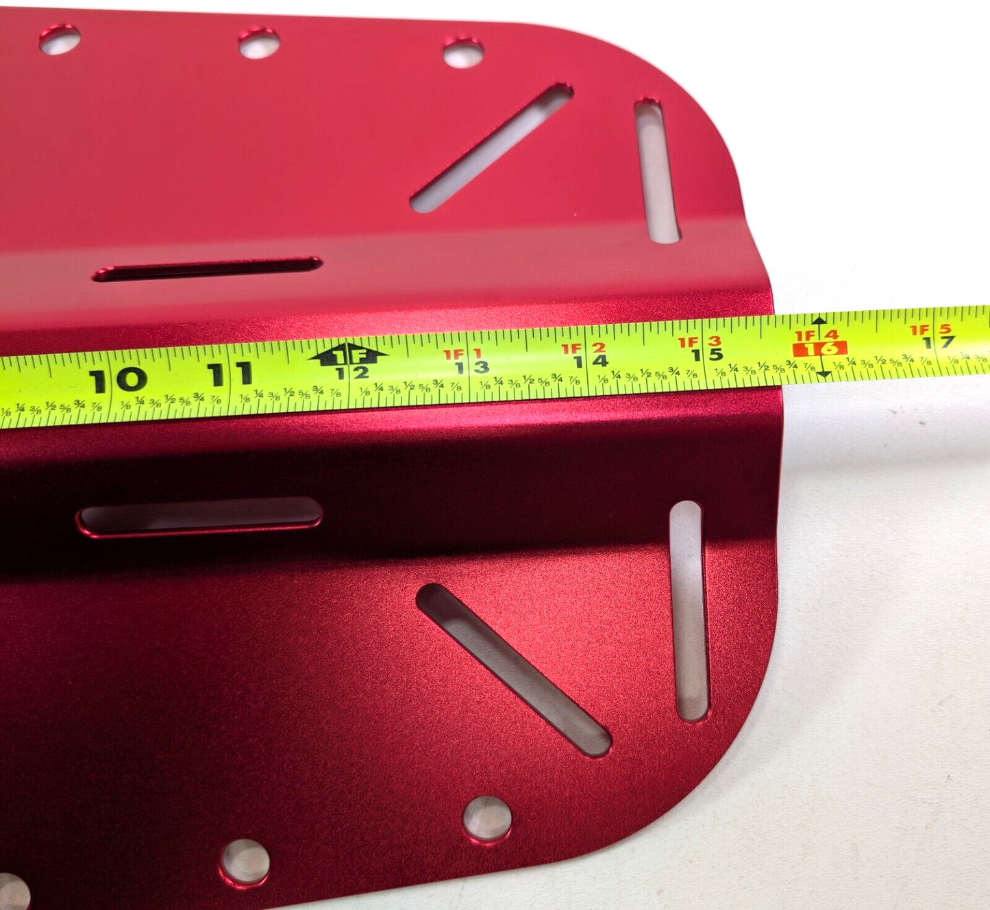 Aluminum Backplate Tech Scuba Dive Side Mount Doubles, Single Tank Adapter BCD8