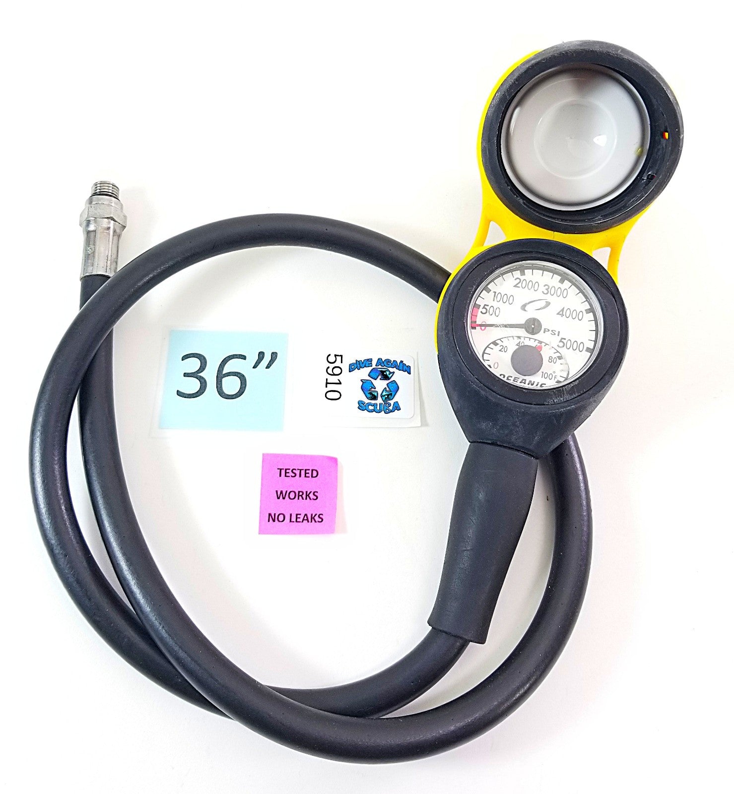 Oceanic Veo Computer Scuba Dive Swiv 2 or 3 Gauge Console 5000 PSI SPG, Compass1