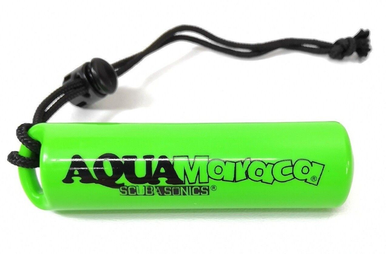 AquaMaraca Scuba Diving Underwater Noise Maker Signal Device Rattle Shaker