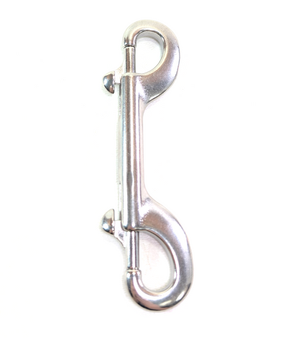 4" / 100mm Stainless Steel Durable Double Ended Clip Hook Bolt Snap Scuba Diving7