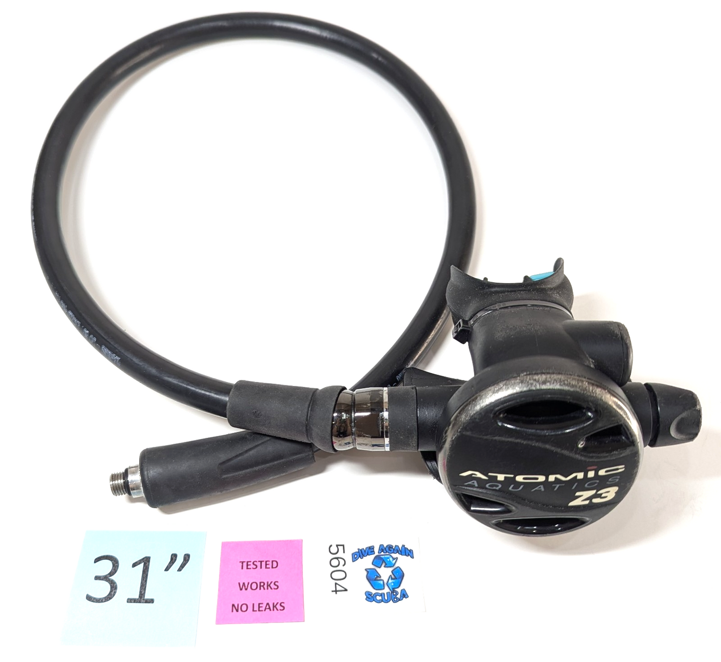 Atomic Aquatics Z3 2nd Stage Regulator Scuba Diving Balanced Adjustable0