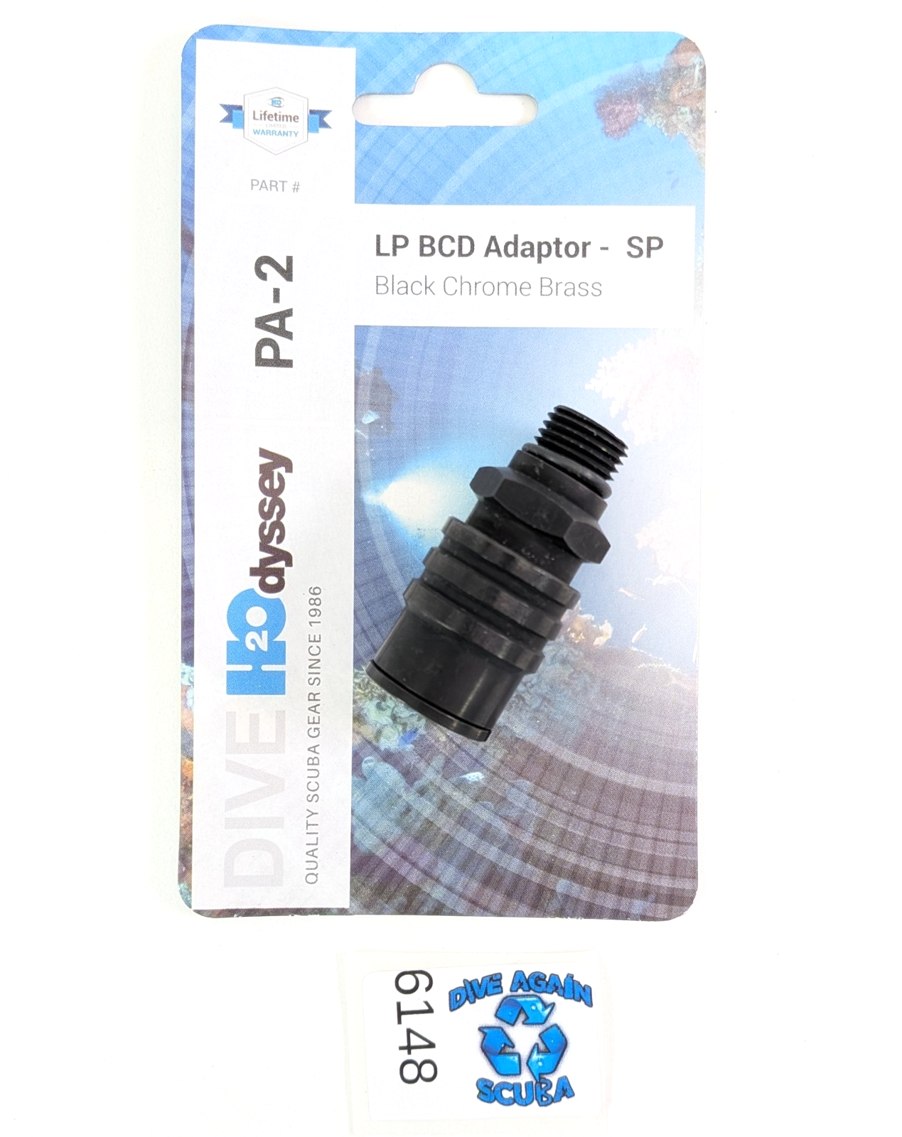 Scubapro Air 2 BCD Octo Inflator Quick Disconnect QD Regulator Hose Adapter4