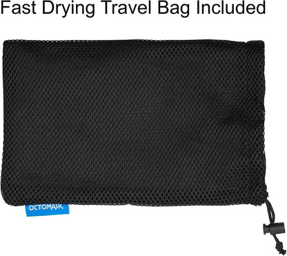 NEW Octomask Freediver Scuba Diving Mask GoPro Hero Camera Mount Black / Clear7