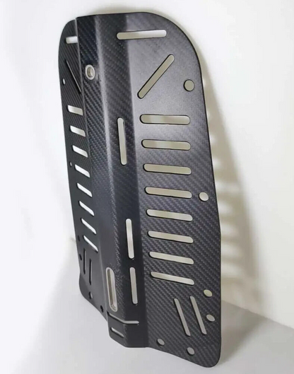 Carbon Fiber Backplate Ultralight Light Weight Scuba Dive Side Mount Doubles BCD8