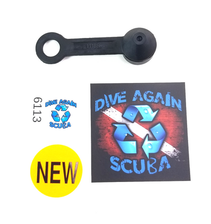 Yoke Dust Cap for Scuba Diving 1st Stage Regulators & Adapters Converters  #61131