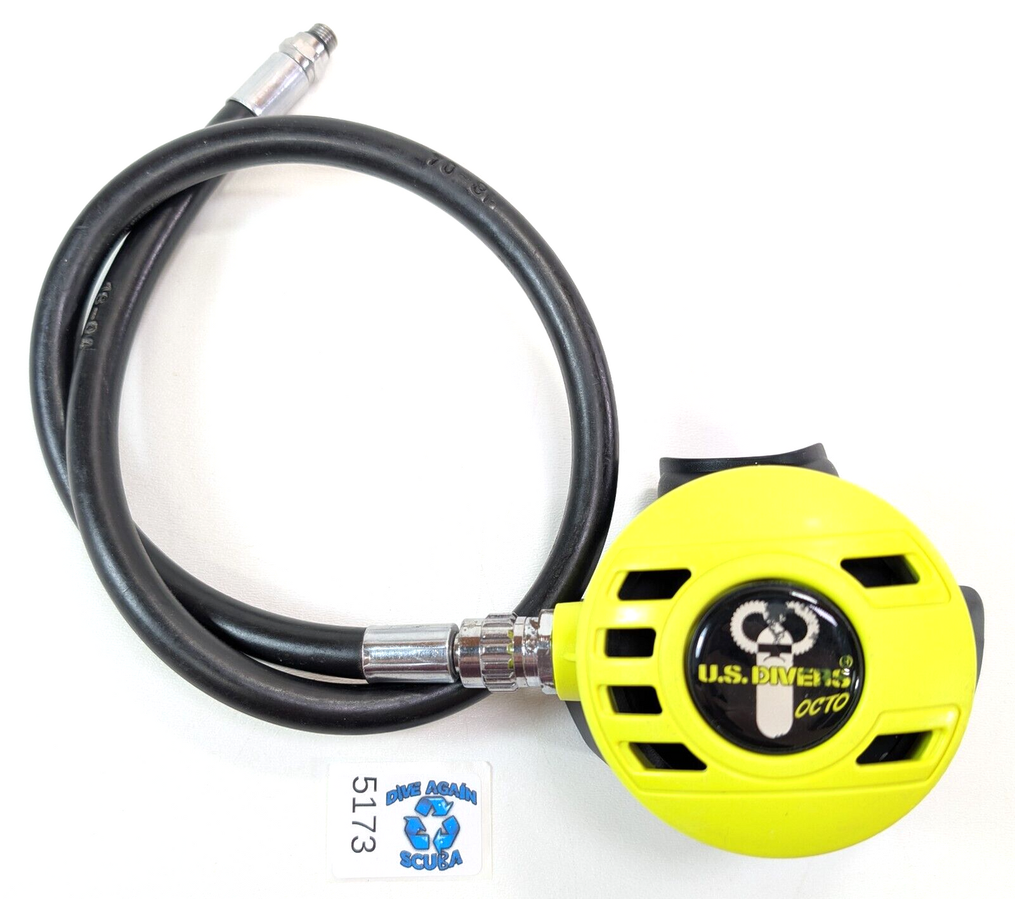 US Divers - Aqua Lung Conshelf Octo Octopus 2nd Stage Scuba Dive Regulator #51731