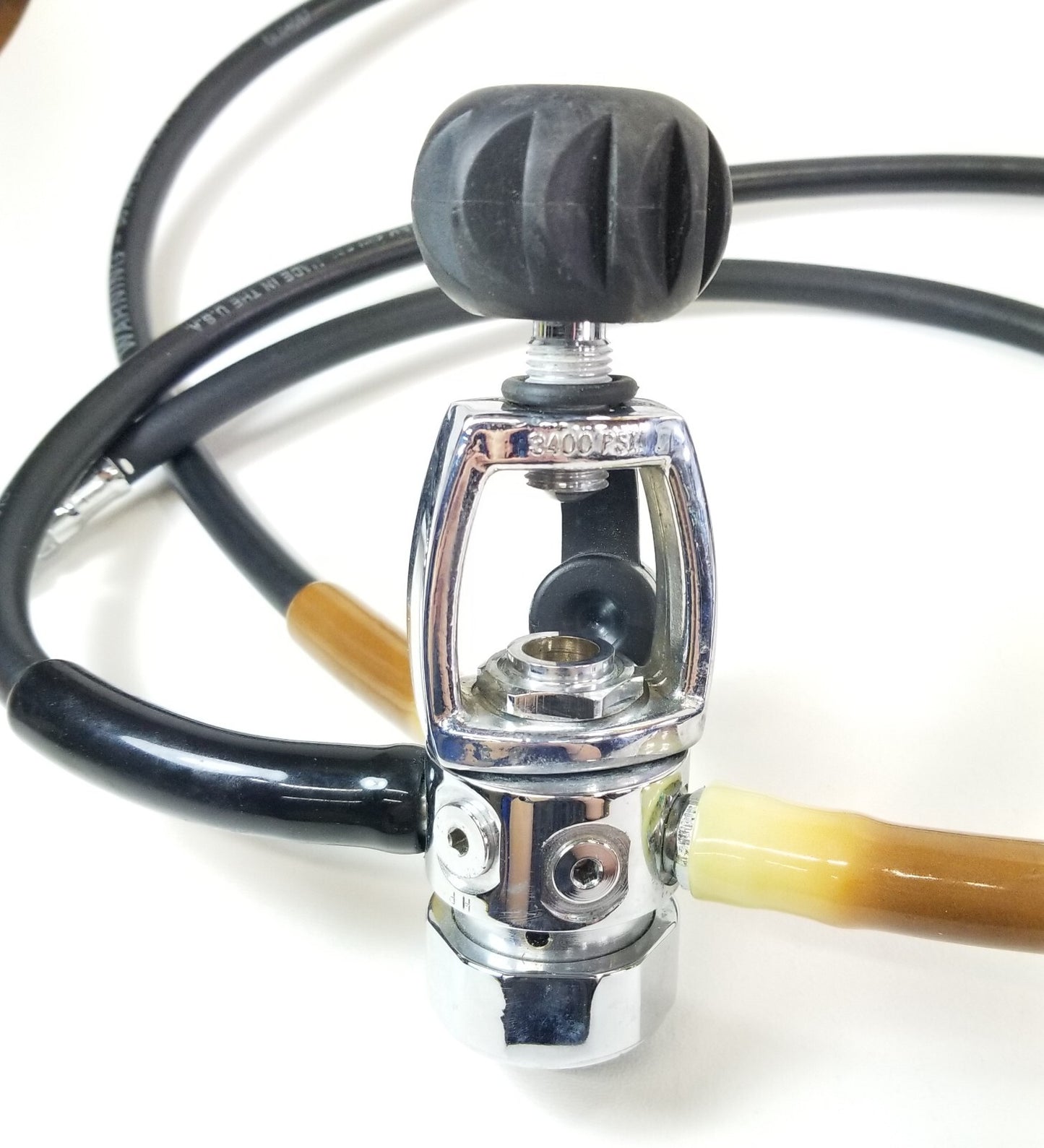 Genesis Scuba Dive Complete Regulator Set Yoke 1st, 2nd Stage, Octo & Inflator7