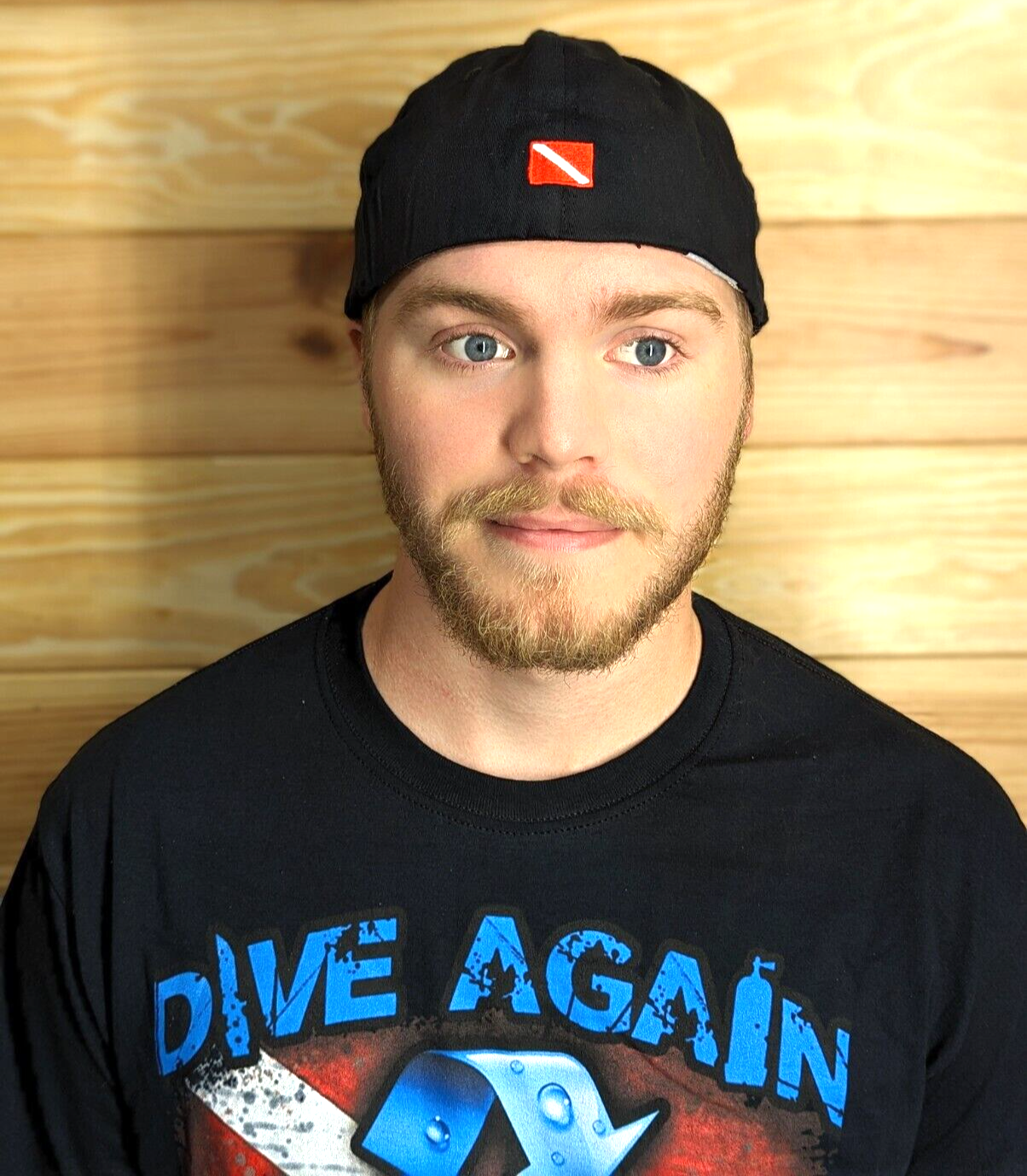 Scuba Dive Flag Embroidered Logo Hat, Baseball Cap, One Size Fits All, Fitted2